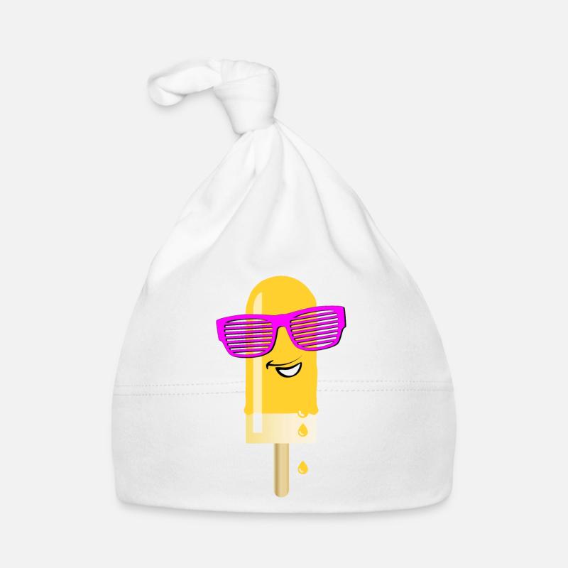 Popsicles Summer Heat Lunettes de soleil joyeuses Bonnet bio Bébé