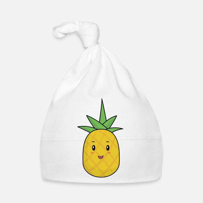Pineapple Comic Sweet Fruit Organic Baby Cap