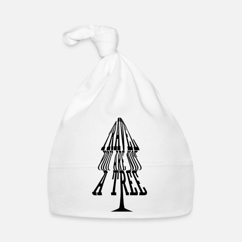Reisen Sie, Sie sind kein Baum Baby Bio-Mütze