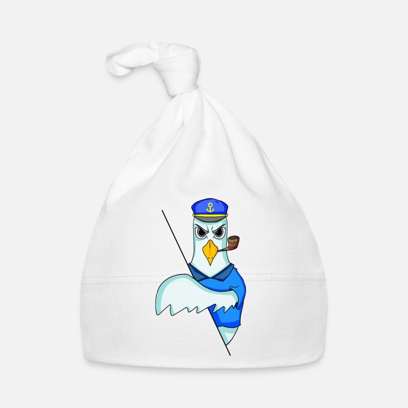 Capitaine de mouette Bonnet bio Bébé