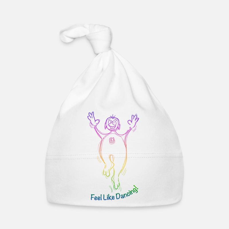 Sentez-vous comme danser l’arc-en-ciel Bonnet bio Bébé