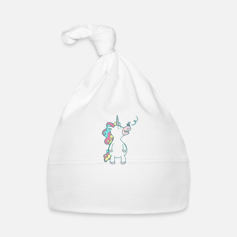 I Like Unicorns And Maybe 3 People Baby Bio-Mütze