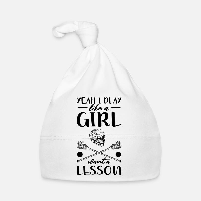 Lacrosse Mädchen Baby Bio-Mütze
