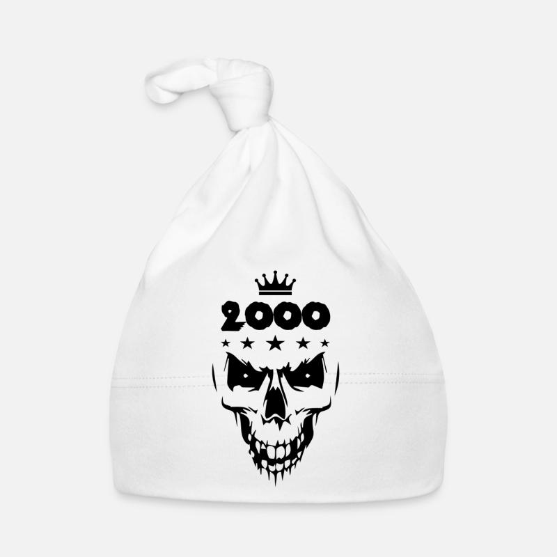Skull (2000) Organic Baby Cap