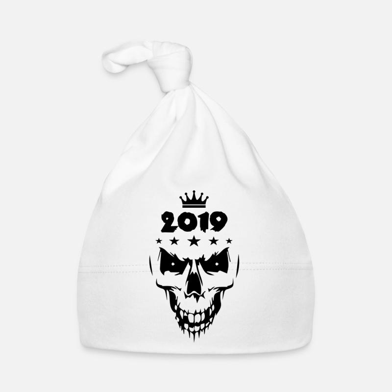 Crâne 2019 Bonnet bio Bébé