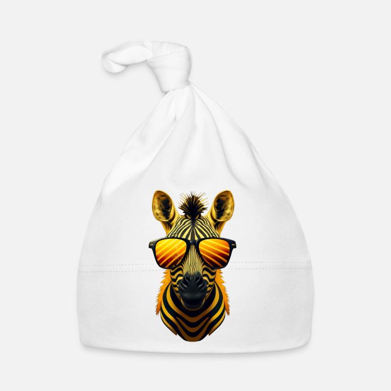 Zebra 2 Baby Bio-Mütze
