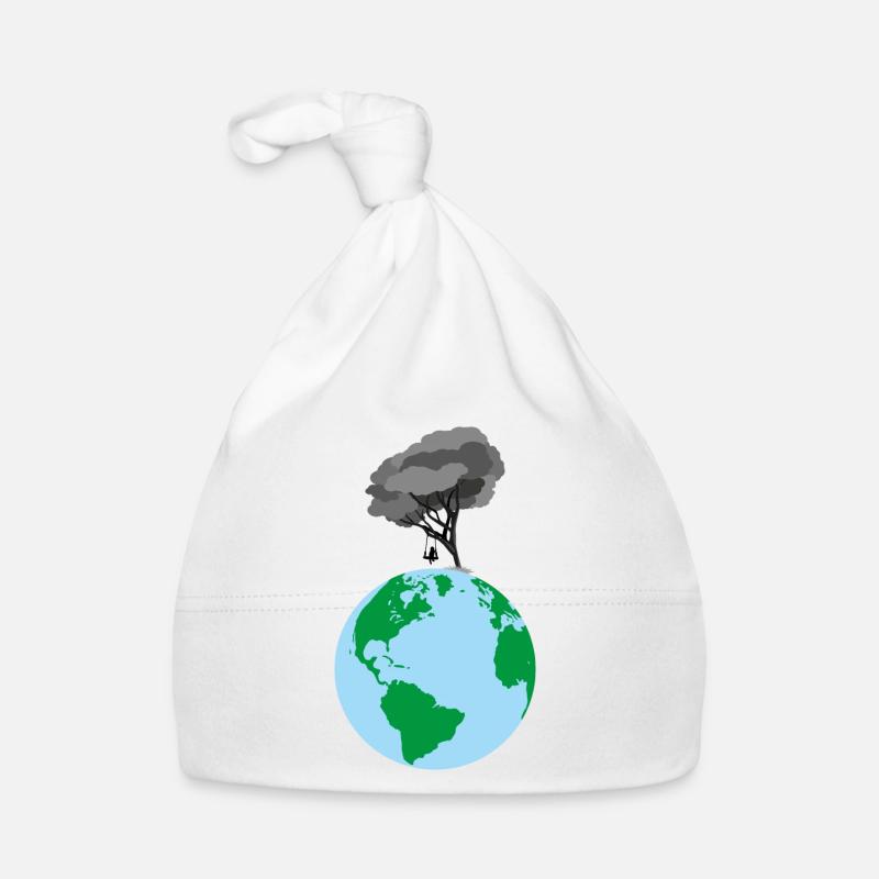 Save the planet today Organic Baby Cap