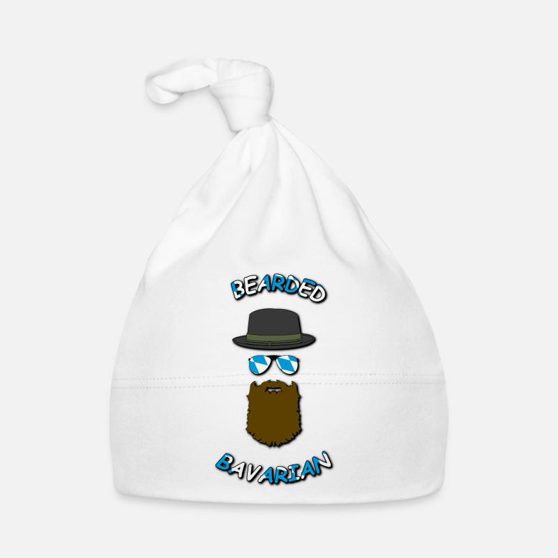 Bärtiger Bayer Baby Bio-Mütze