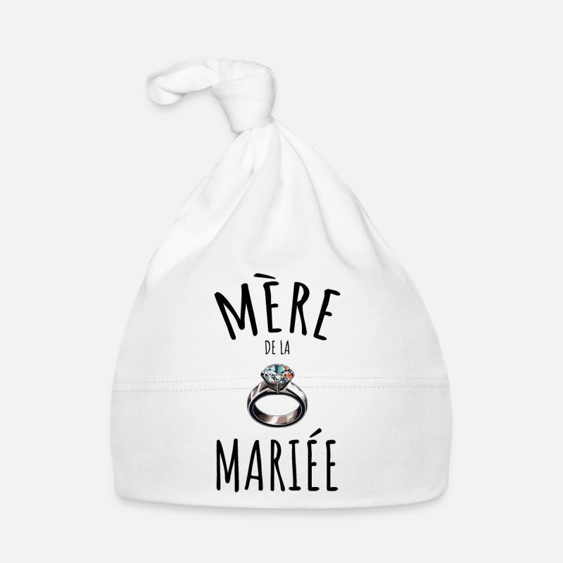 Mère de la mariée. Bonnet bio Bébé