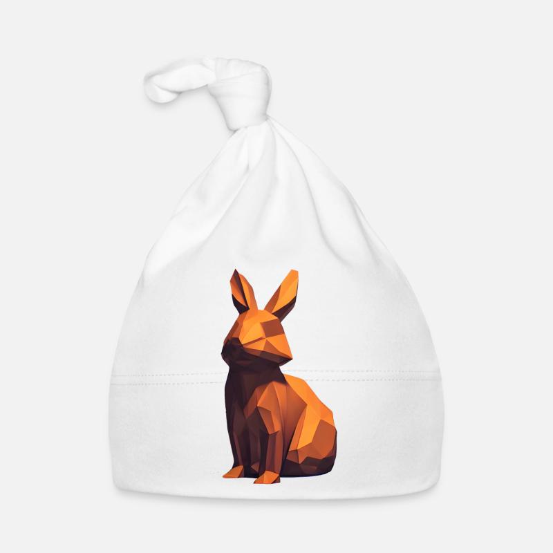 Wooden rabbit Organic Baby Cap