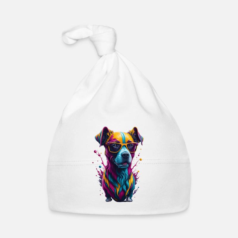 Chien 2 Bonnet bio Bébé
