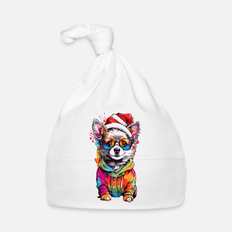 Cute dog Organic Baby Cap