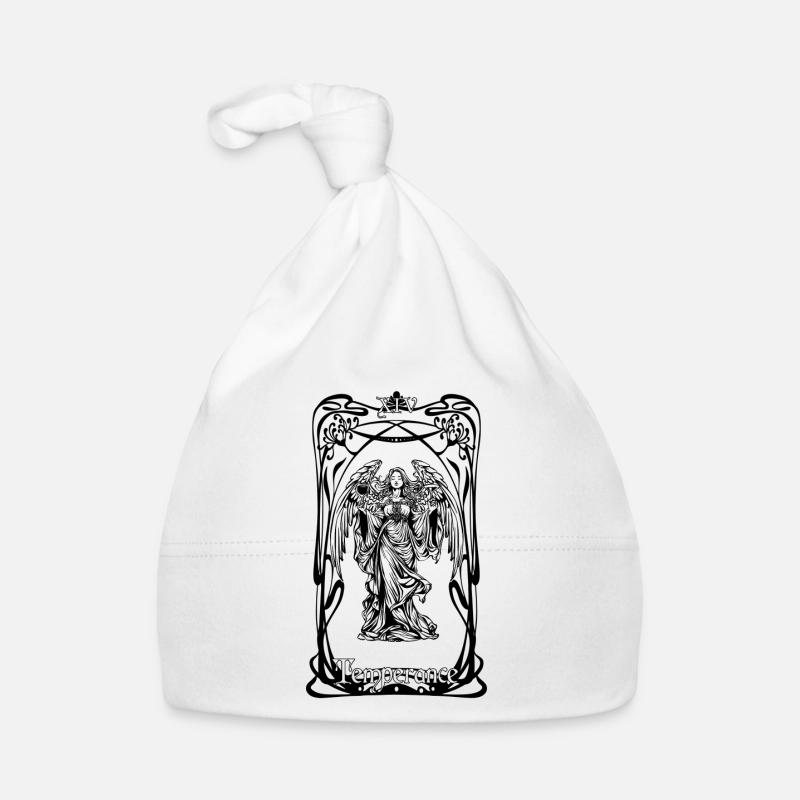 Temperance tarot card Organic Baby Cap