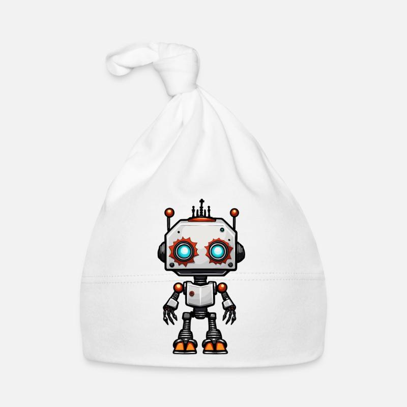 Robot / Machine / AI / Technology / Mechanics Organic Baby Cap