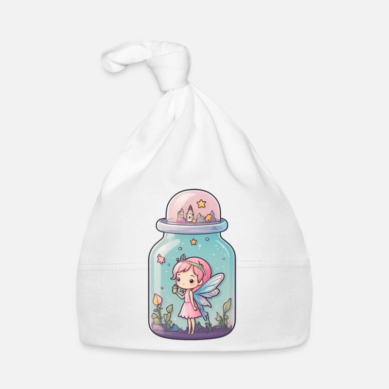 Fee in der Flasche 02 Baby Bio-Mütze