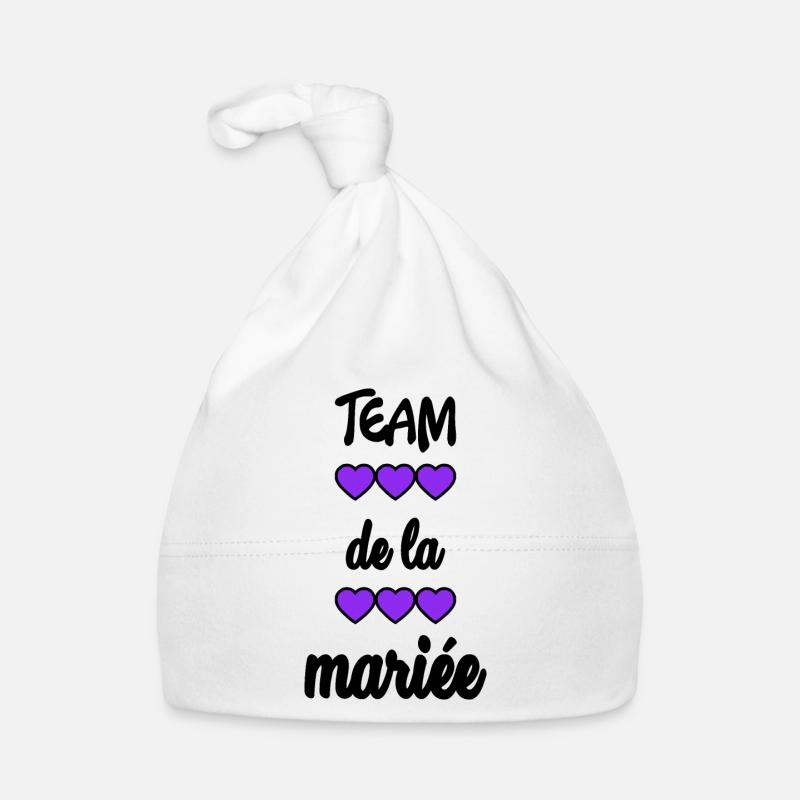FUTURE MARIEE. EVJF. MARIEE. TEAM. TEAM MARIEE Bonnet bio Bébé