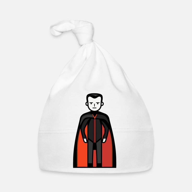Vampir Halloween Comic Baby Bio-Mütze