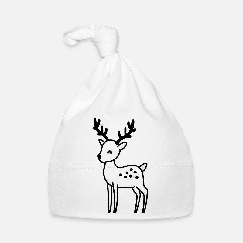 renne de noel Bonnet bio Bébé