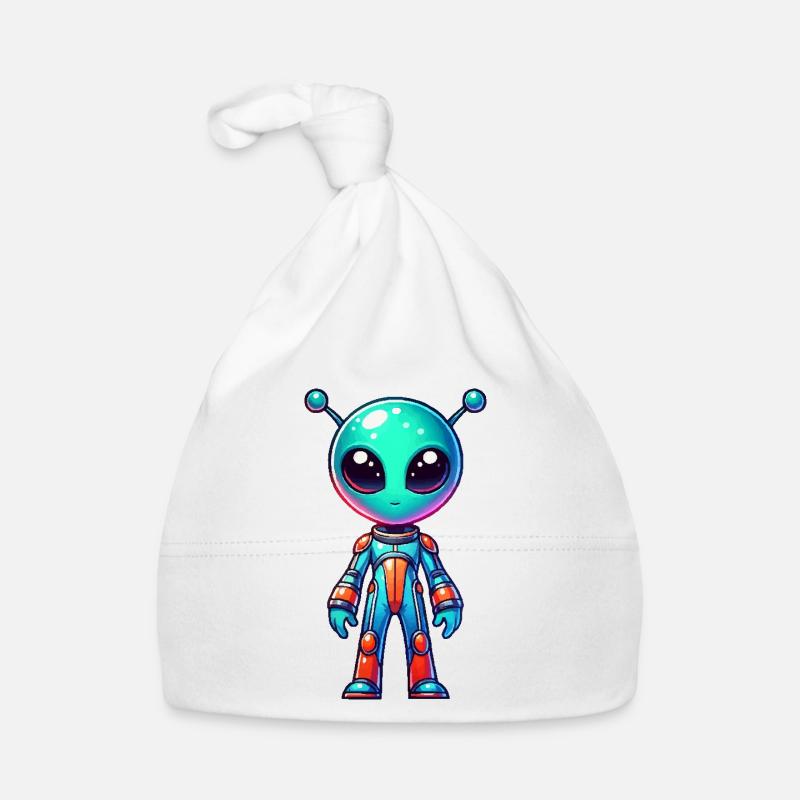alien comic Baby Bio-Mütze