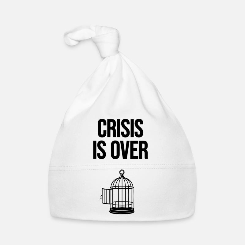 Crisis is over Organic Baby Cap
