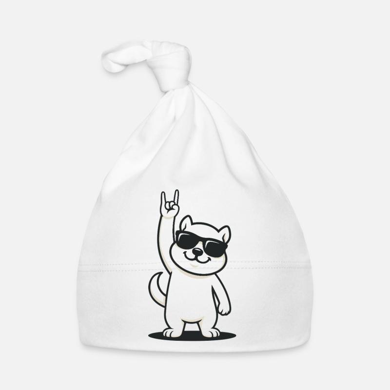 Écureuil à bascule Bonnet bio Bébé