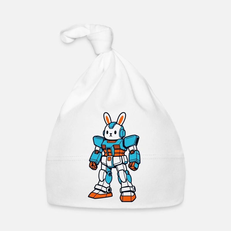 Rabbit Mecha Organic Baby Cap