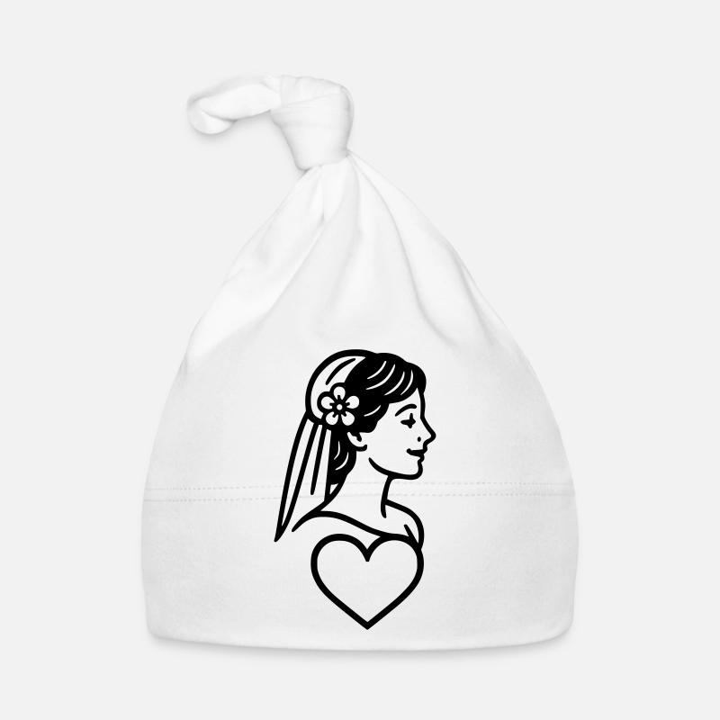 Die Braut Baby Bio-Mütze