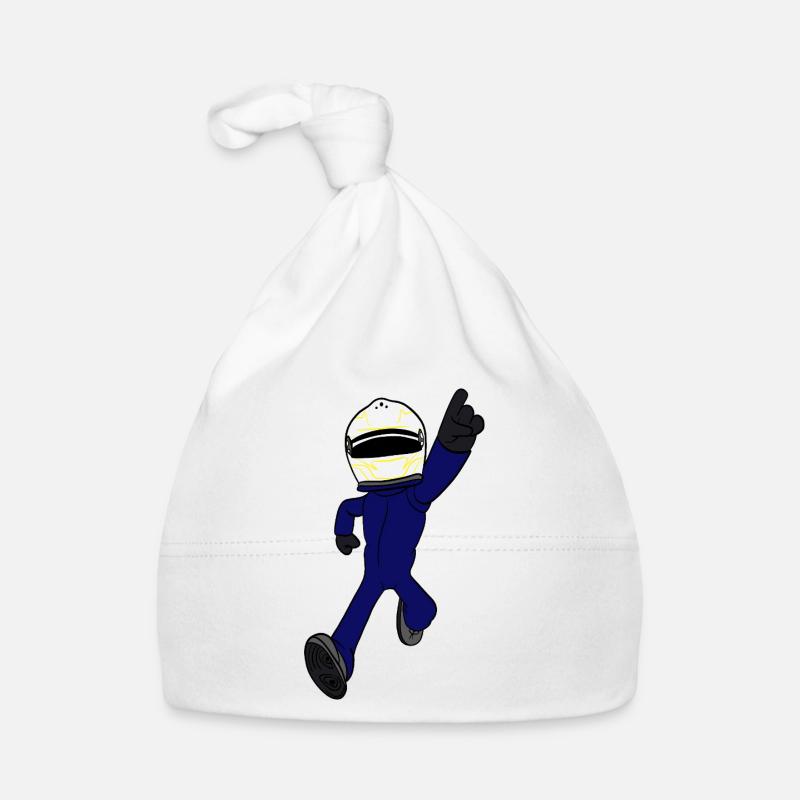 racing driver Organic Baby Cap