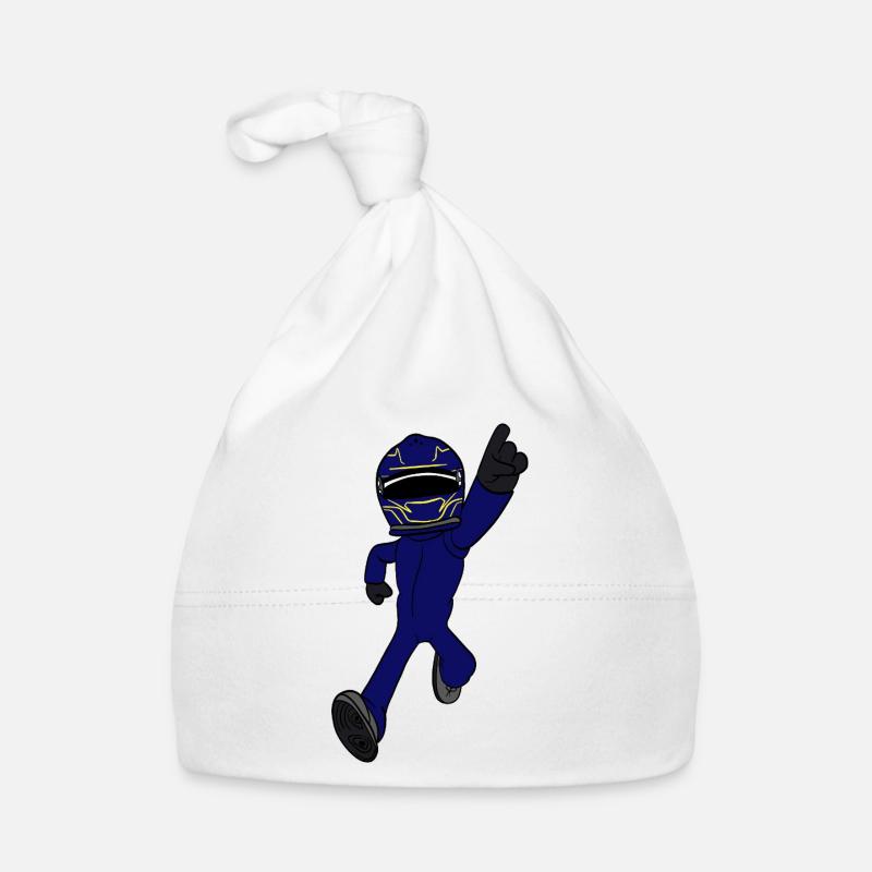 pilote de course Bonnet bio Bébé