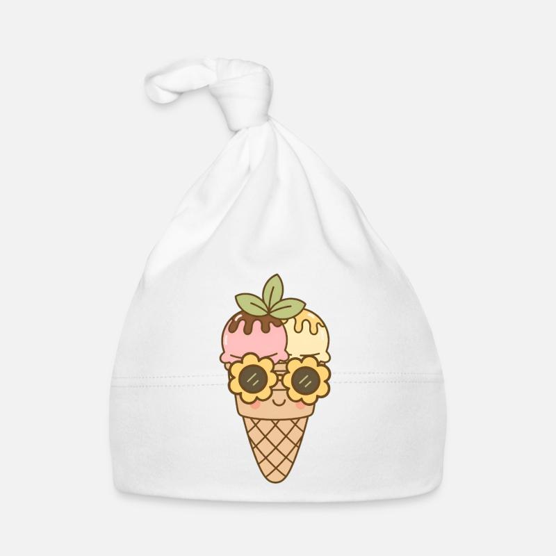 Eis Baby Bio-Mütze
