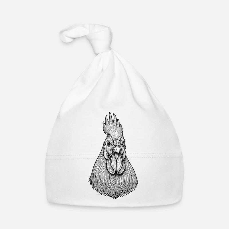 Hahn Baby Bio-Mütze