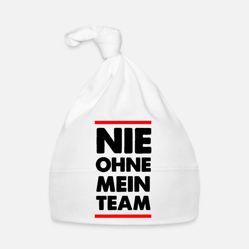 Jamais sans équipe Bonnet bio Bébé