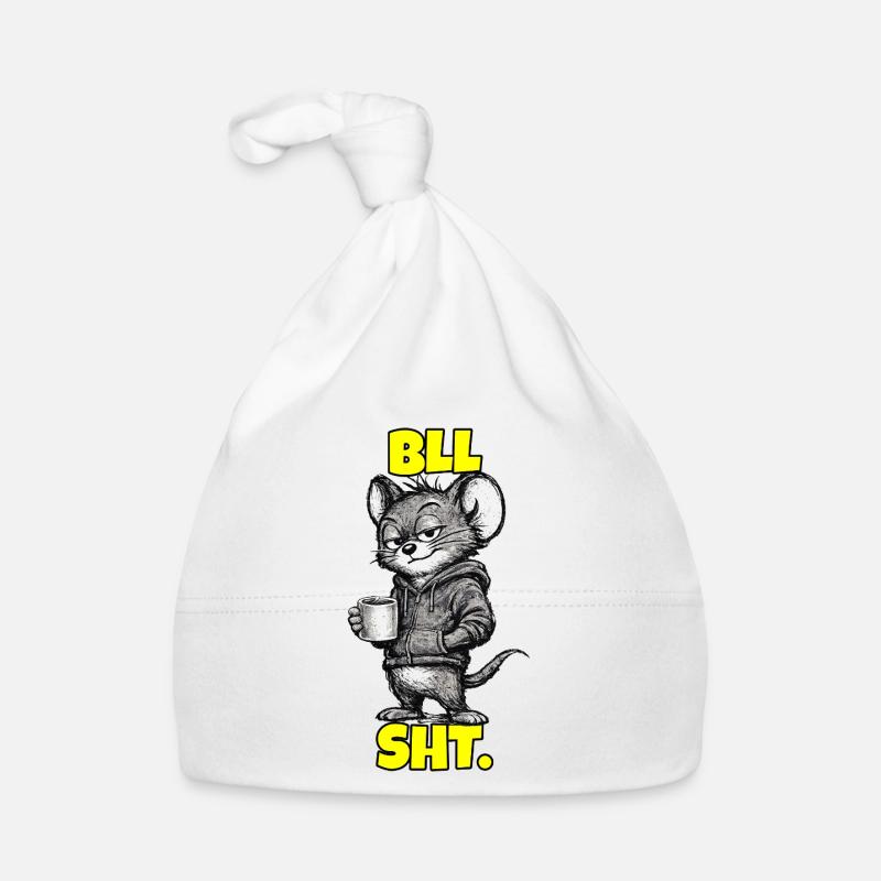 . – Souris au café (sarcasme) Bonnet bio Bébé