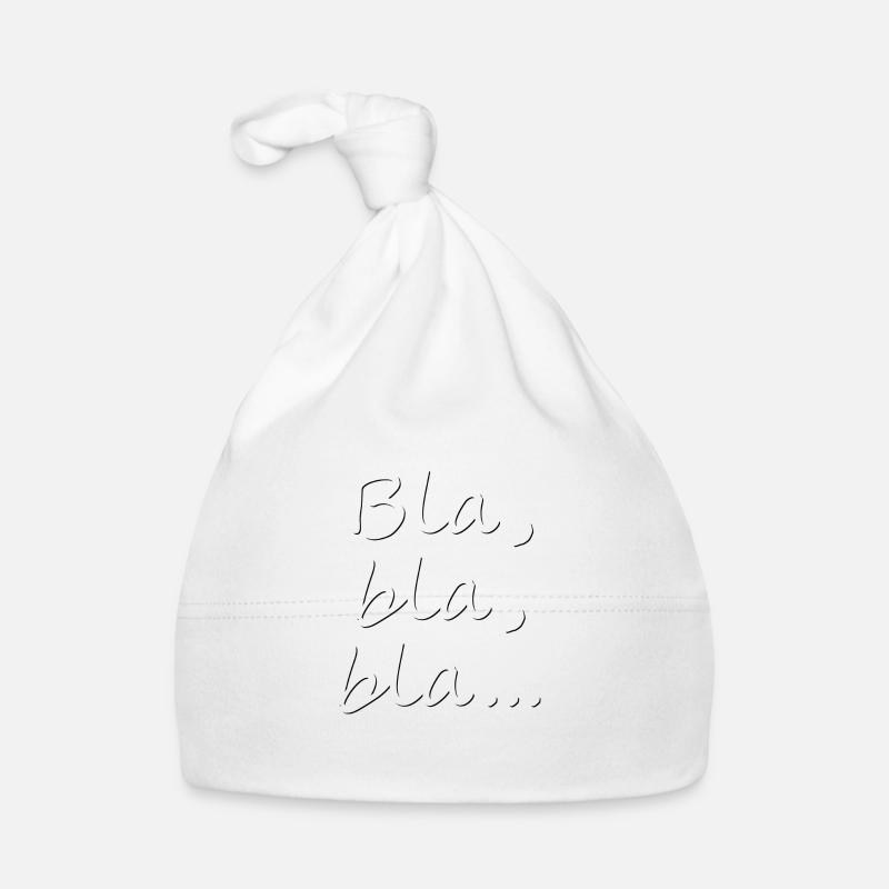 Bla, bla, bla... Baby Bio-Mütze