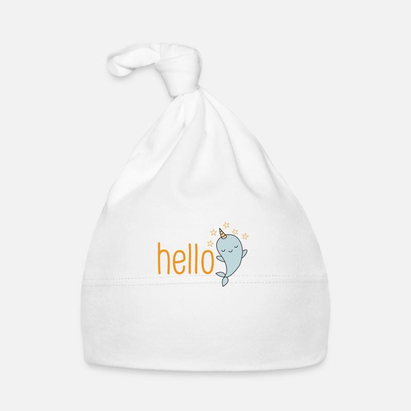creative beautiful design, nice gift - Organic Baby Cap - white