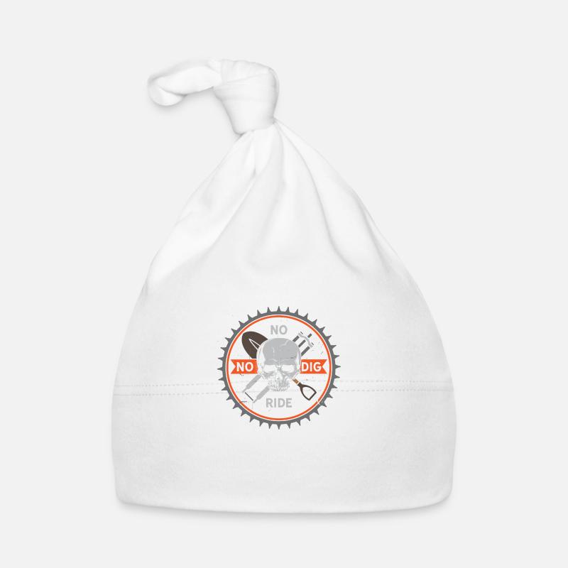 No Dig No Ride Bonnet bio Bébé