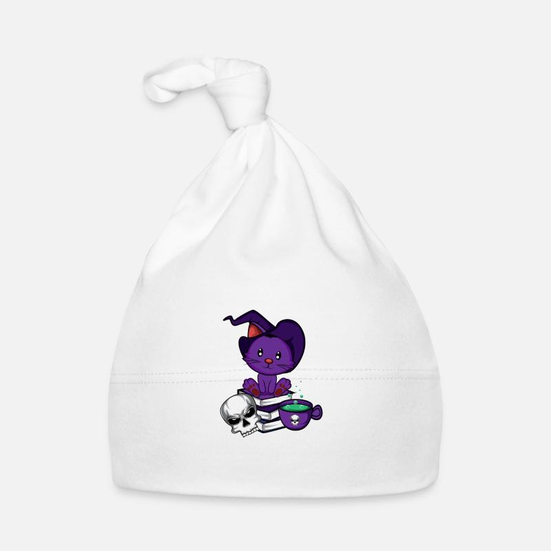 Chat sorcière. Poison pour les amoureux des animaux de compagnie Bonnet bio Bébé