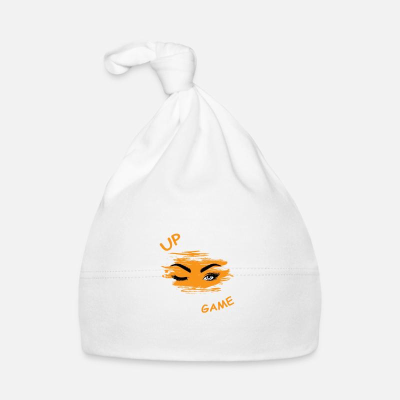 Brauenspiel Microblading-Techniker. Geschenk Baby Bio-Mütze