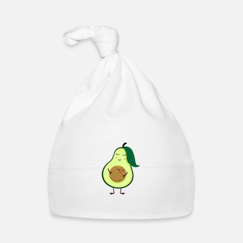Avocado -Schwangerschaftsanzeige Mutter Mamacado Baby Bio-Mütze