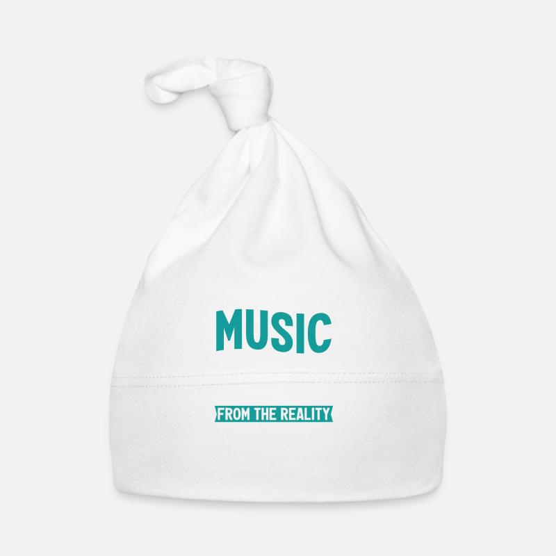 La musique m’aide à échapper à la réalité Bonnet bio Bébé