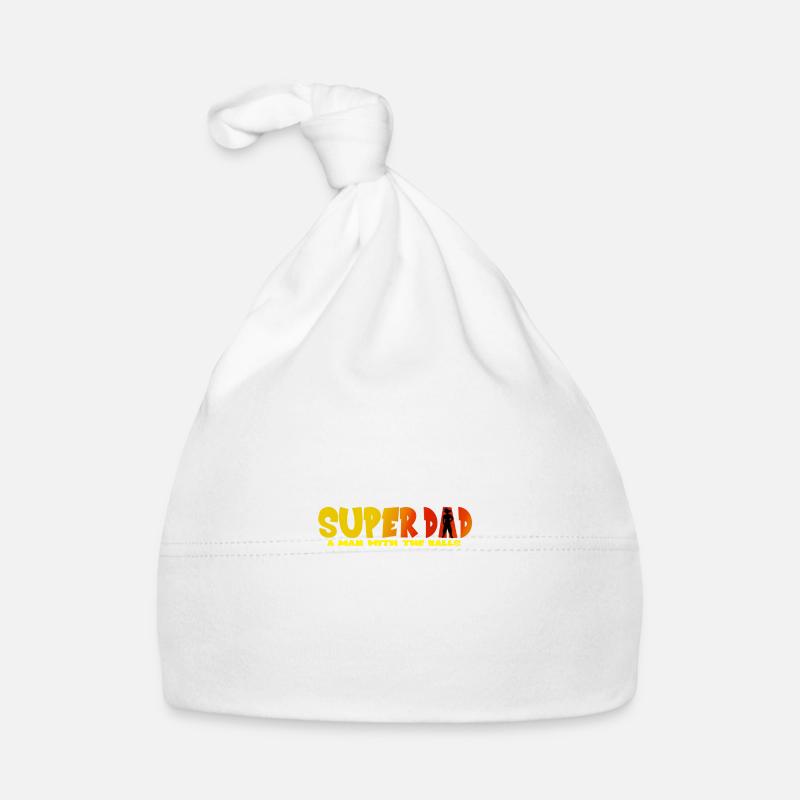 SUPER DAD Organic Baby Cap