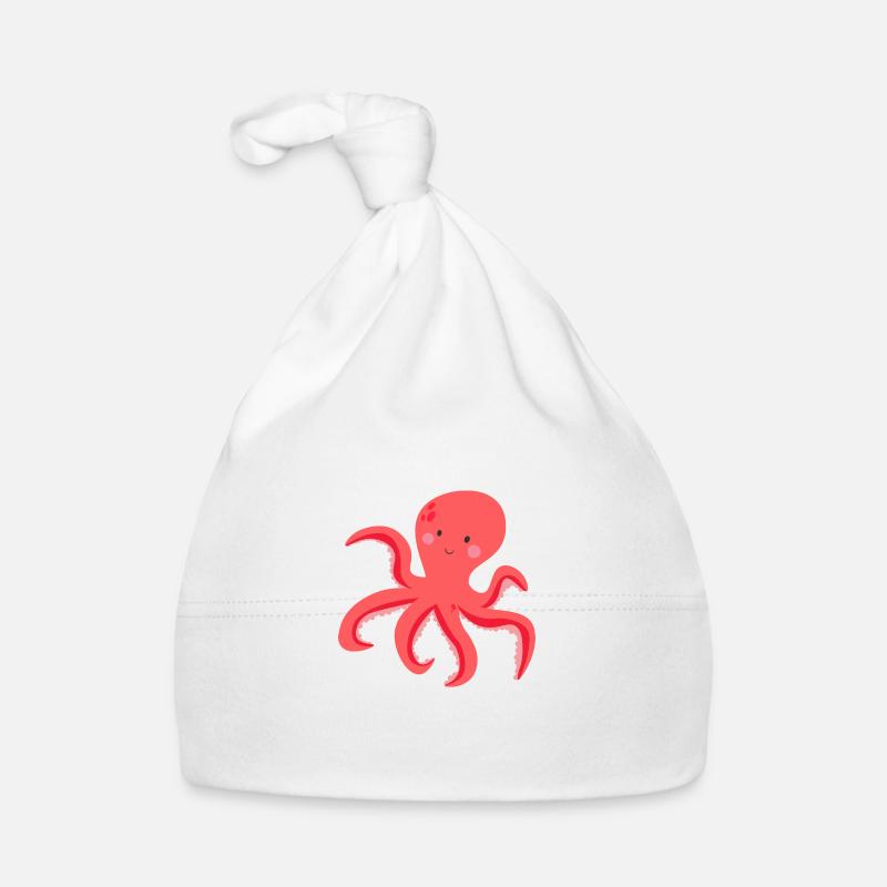 Poulpe doux Bonnet bio Bébé