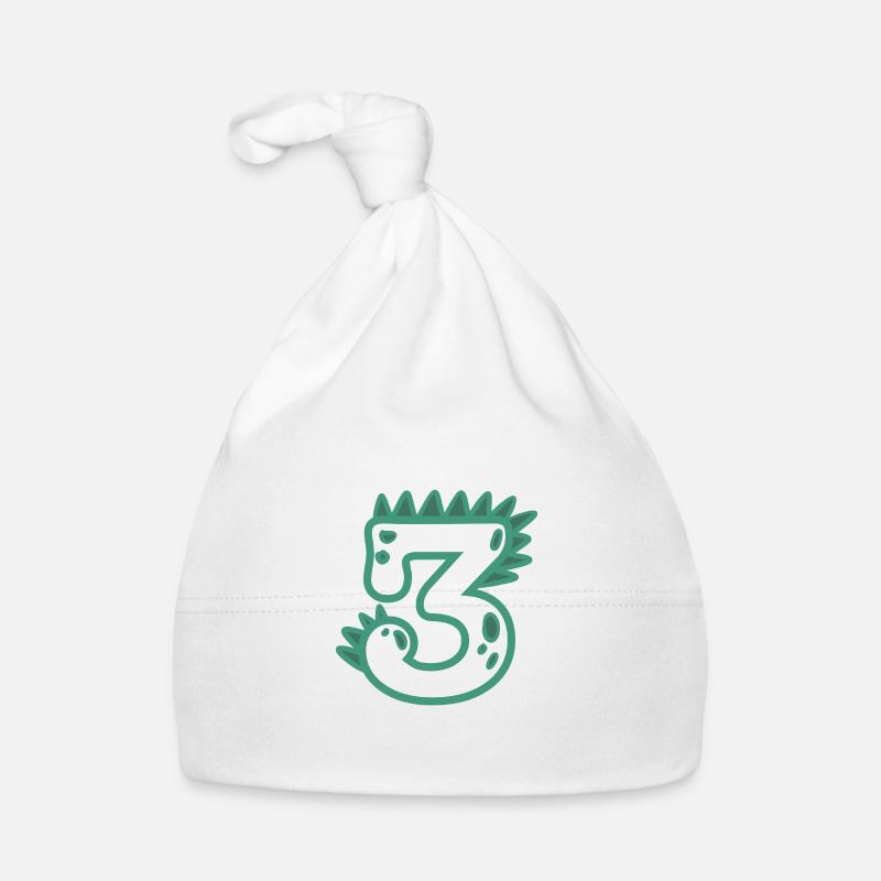 Number 3 Organic Baby Cap