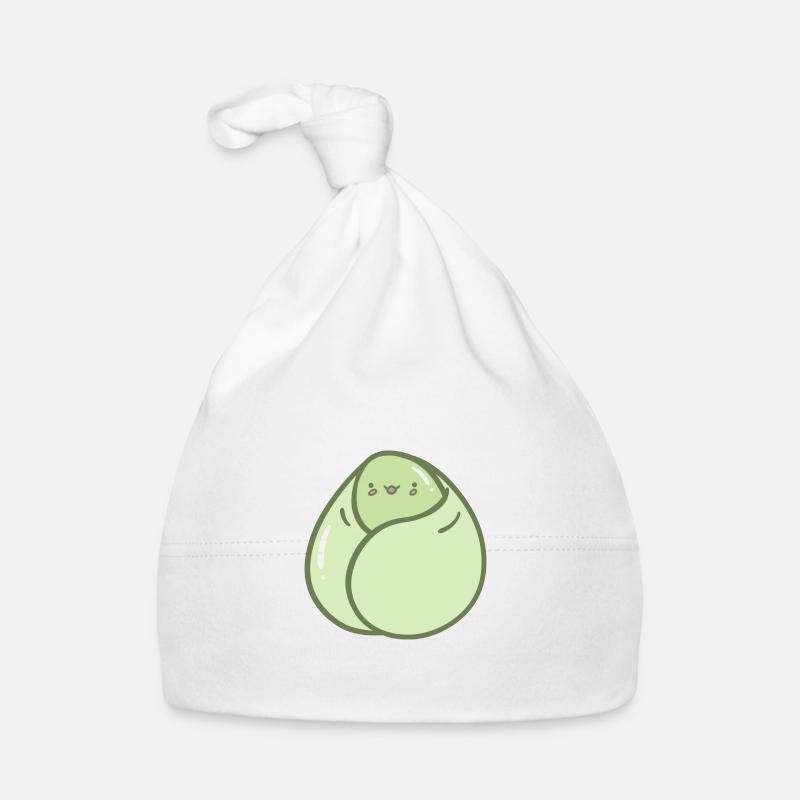 Sweet cuddly bean Organic Baby Cap