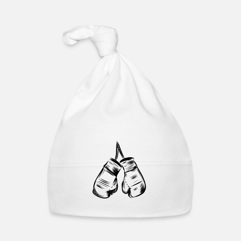 Boxhandschuhe Design Baby Bio-Mütze