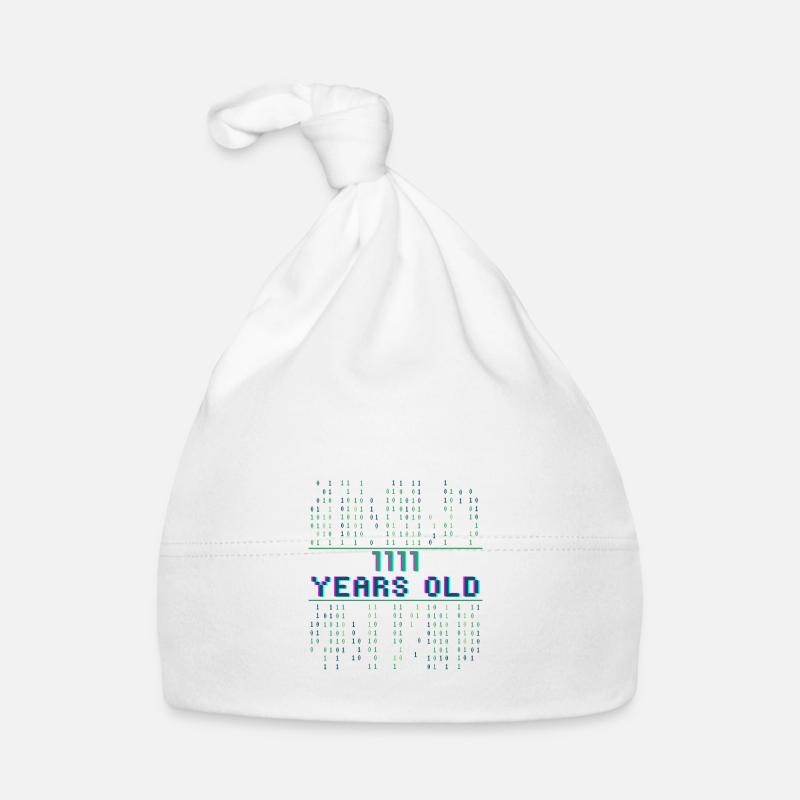 15. Geburtstag 15 Jahre alt Binärcode Coder Baby Bio-Mütze
