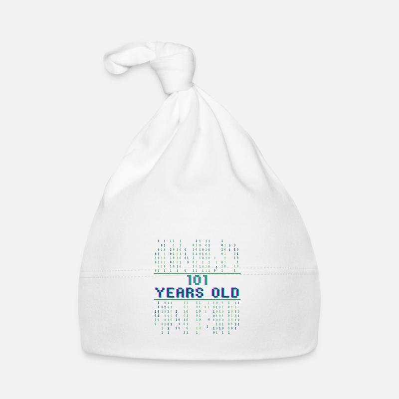 5. Geburtstag 5 Jahre alt Binärcode Coder Baby Bio-Mütze