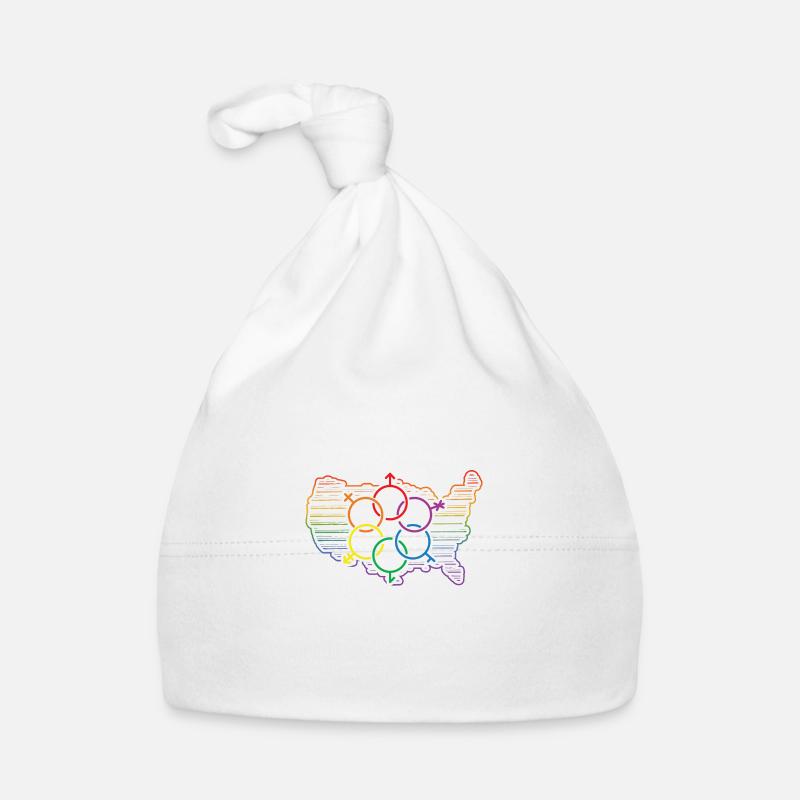 Tempe Pride Month Pride Flag LGBT Community LGBTQ Baby Bio-Mütze