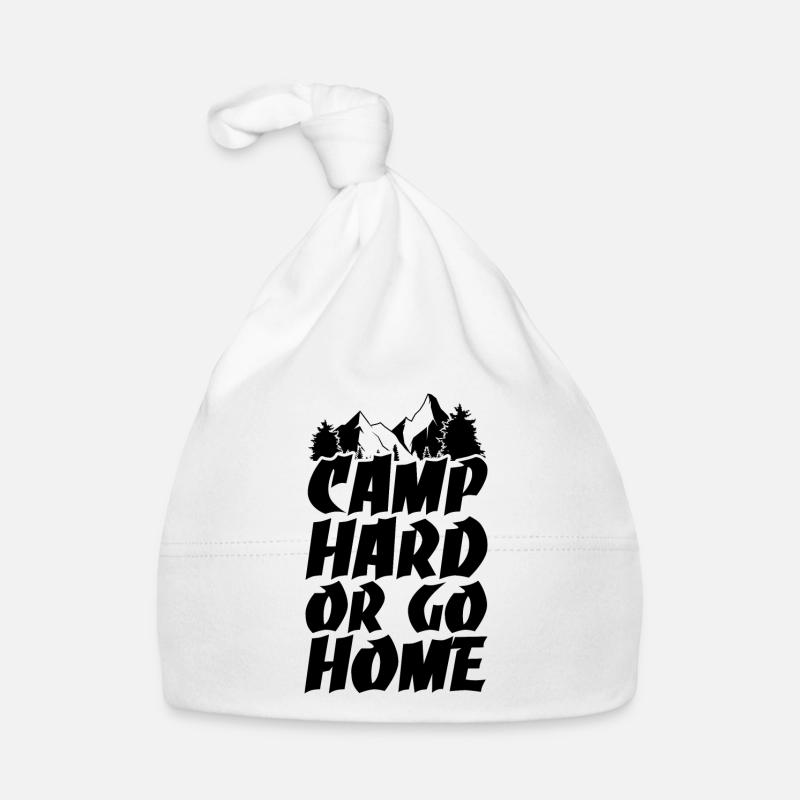 Camp Hard go Home Tentes Bonnet bio Bébé