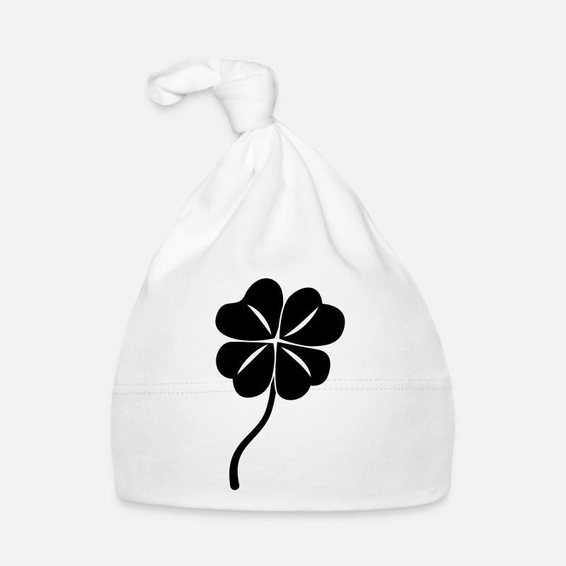 Cloverleaf luck Organic Baby Cap